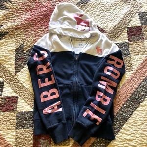 Abercrombie Kids Zip-Up Hooded Sweatshirt